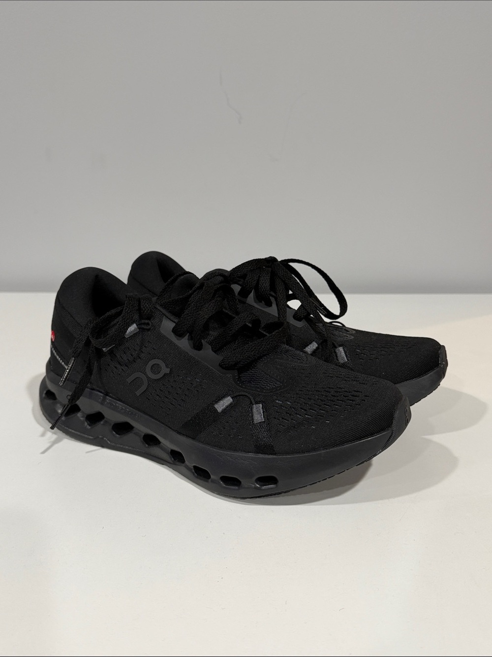On Cloud Cloudsurfer 2 All-Black Running Sneakers 8.5